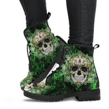 Mens Womens Leather Boots, Womens Skull Boots, Vegan Boots Women, Ladies Shoes, Winter Boots Women, Rain Boots Womens, Combat Boots Women