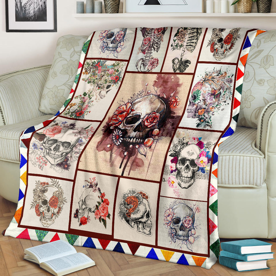 Sugar Skull Blanket copy