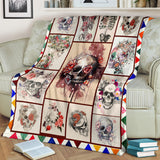 Sugar Skull Blanket copy