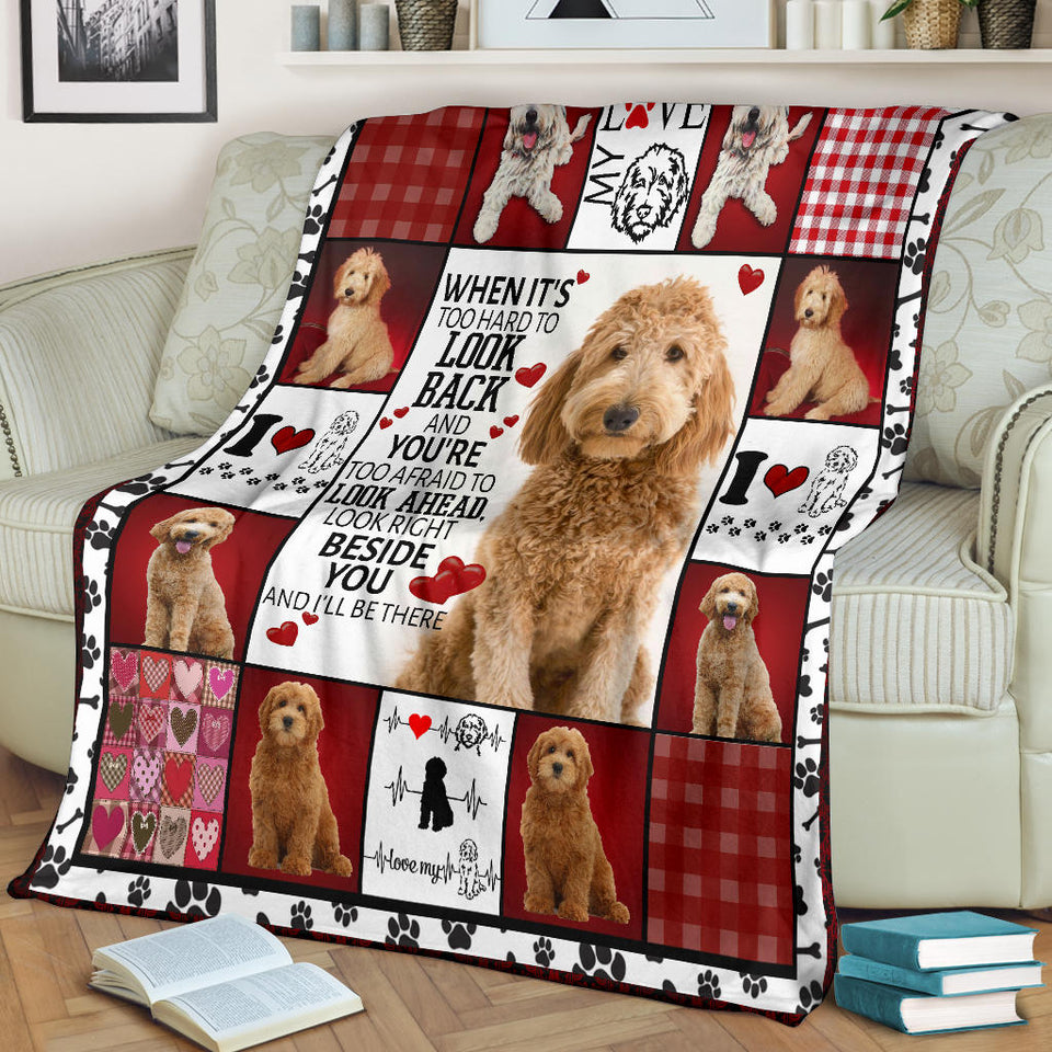 Goldendoodle Beside You