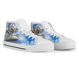 Iron Maiden Shoes, Heavy Metal Band Hightop, Rock Music Shoes