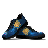 Sun Moon Mandala, Lotus Gold Chakra, Women's Boots