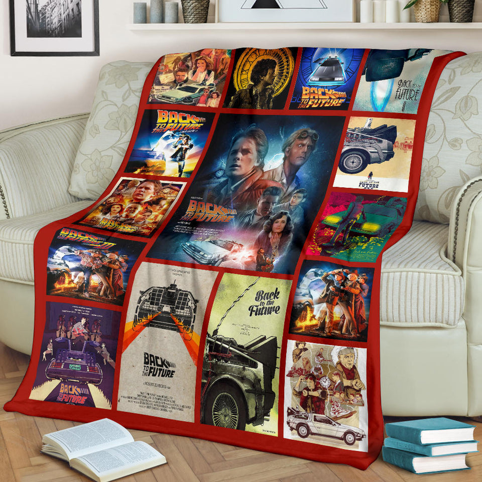 Back To The Future Blanket