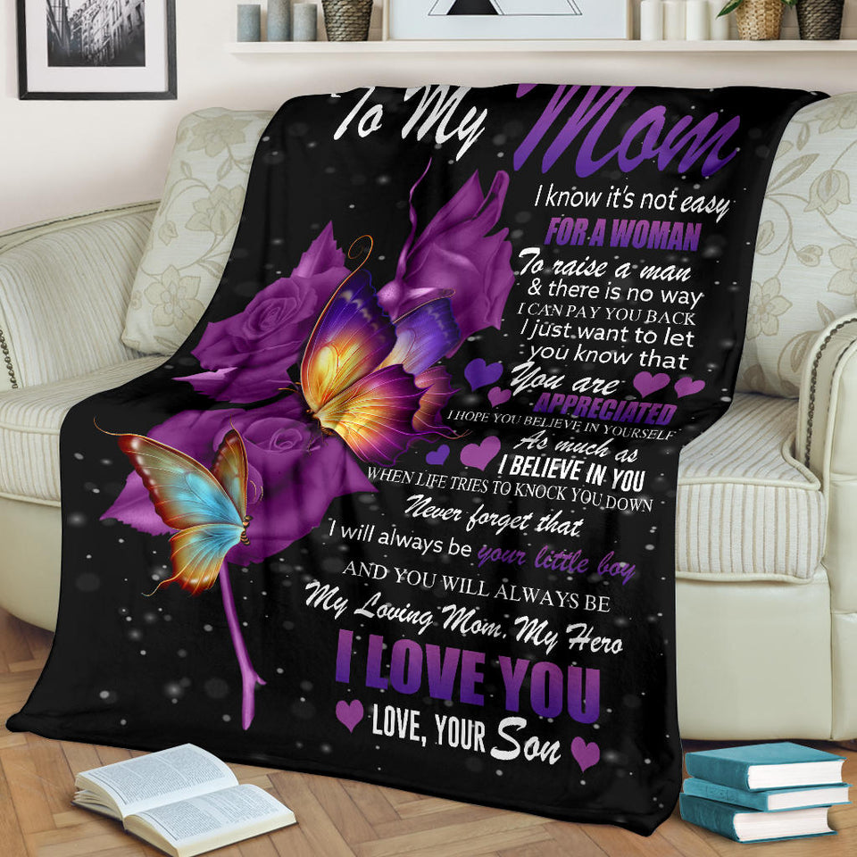 To my mom i know it's not easy