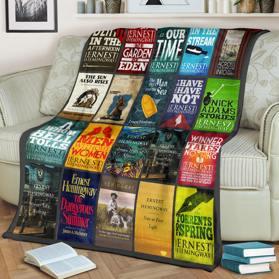 Ernest Hemingway Blanket copy