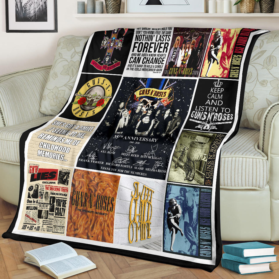 Guns N_ Roses Blanket