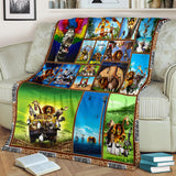 Madagascar Movies Blanket
