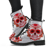 Leather Boots Women, Womens Skull Boots, Red Boots Women, Ladies Shoes, Winter Boots Women, Rain Boots Womens, Combat Boots Women