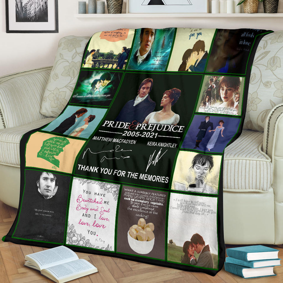 Pride And Prejudice V3 Blanket