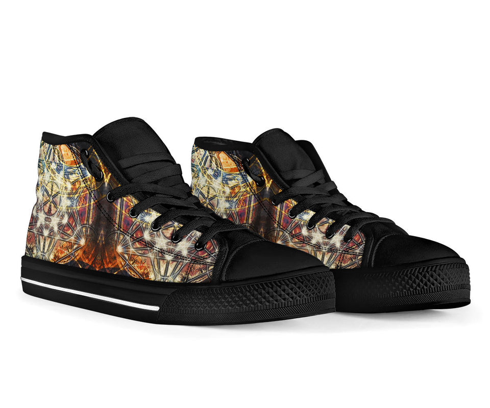 Handmade Shoes Women, Sacred Geometry