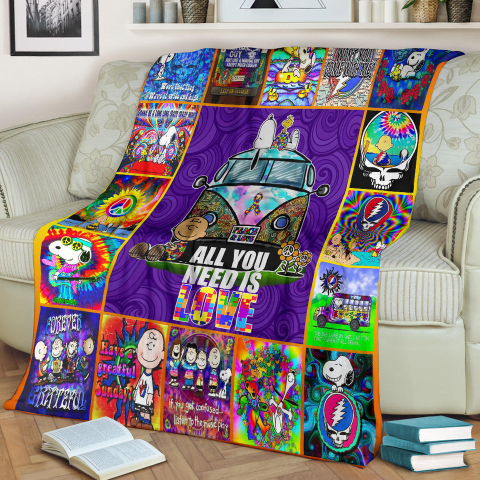 Snoopy Blanket Hippe(lai)