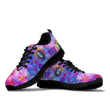 Rainbow Eye, Womens Leather Boots SNEAKERS