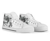 Piano _ Guitar Custom High Top Shoes