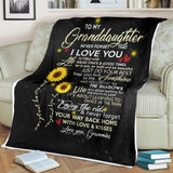 to My Granddaughter Never Forget That I Love You