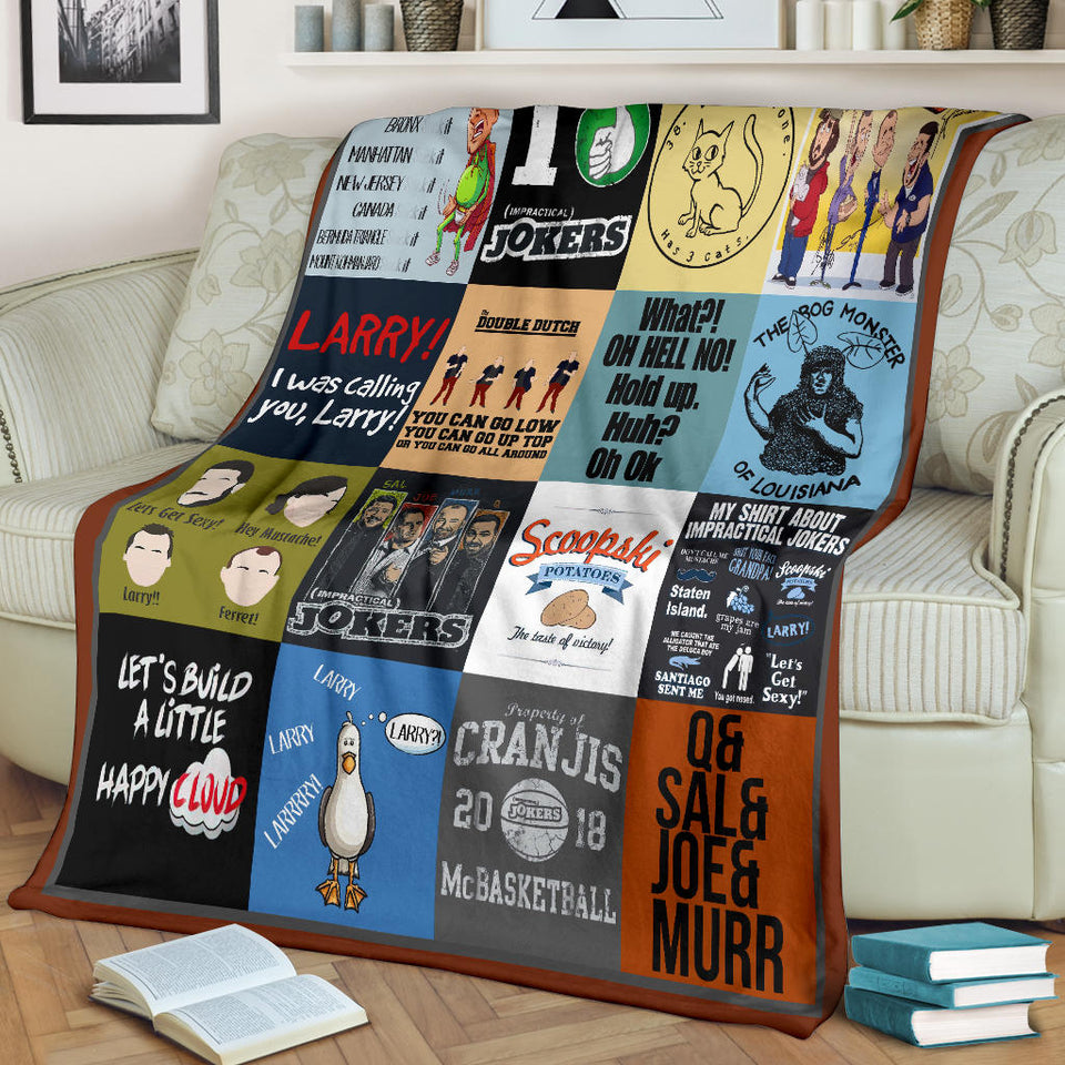 Impractical Jokers Blanket