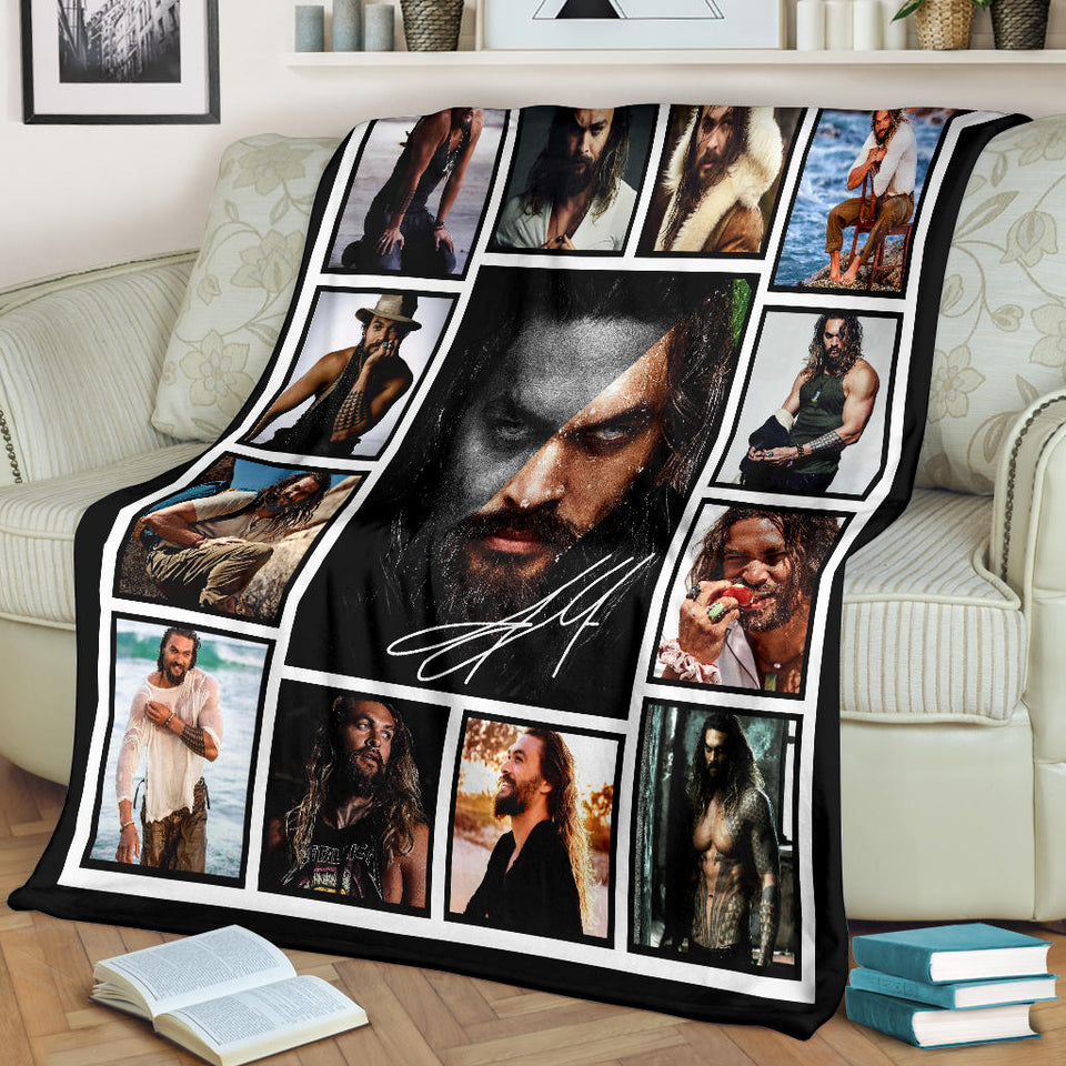 JASON MOMOA Quilt Fleece