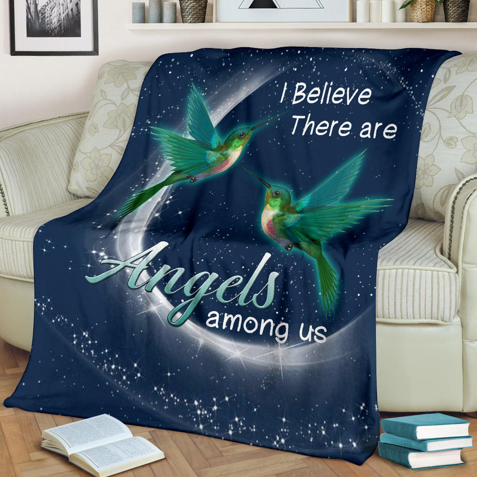 Hummingbird Angel Blanket