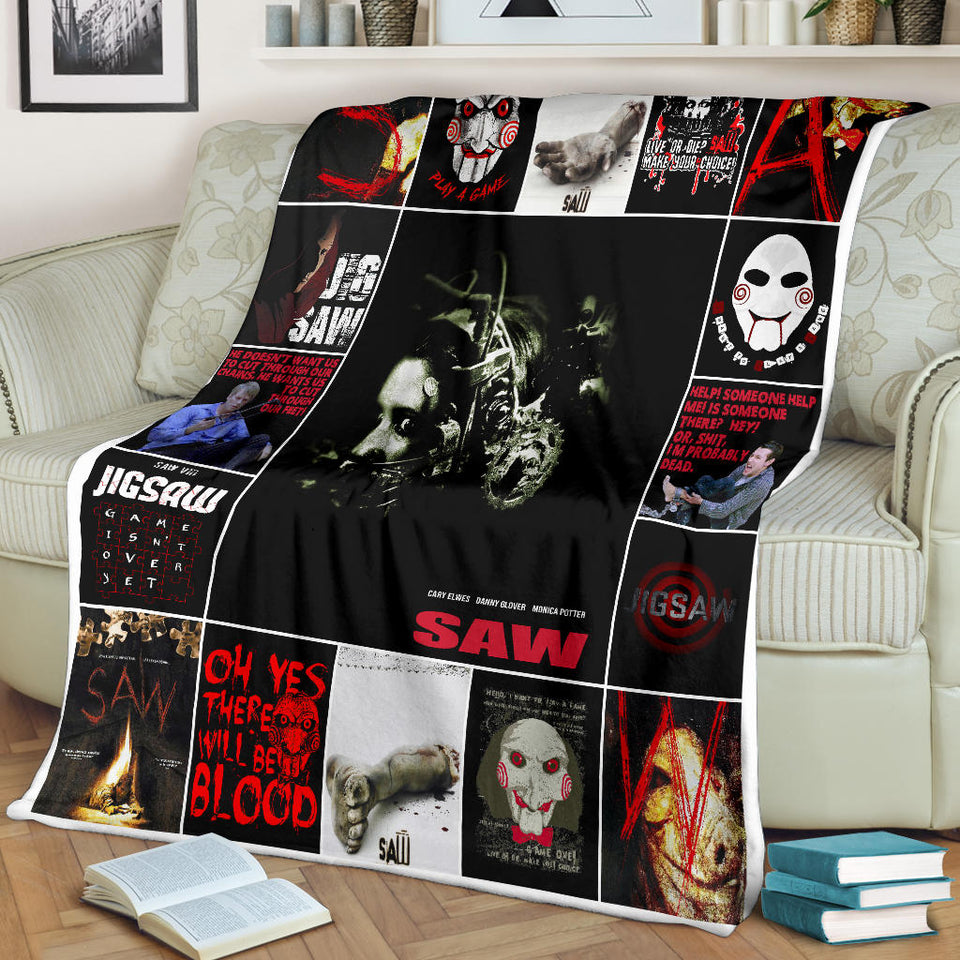 Saw For Fans Blanket copy