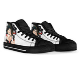 Betty Boop High Tops Betty Boop Style Shoes Vintage Betty Boop High Top Sneakers