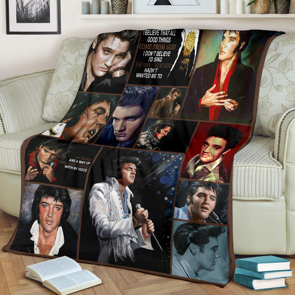 Elvis Presley Quilt Blanket V3 copy