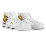 Hippie Sun hand painted shoes
