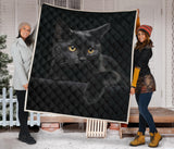 black cat quilt