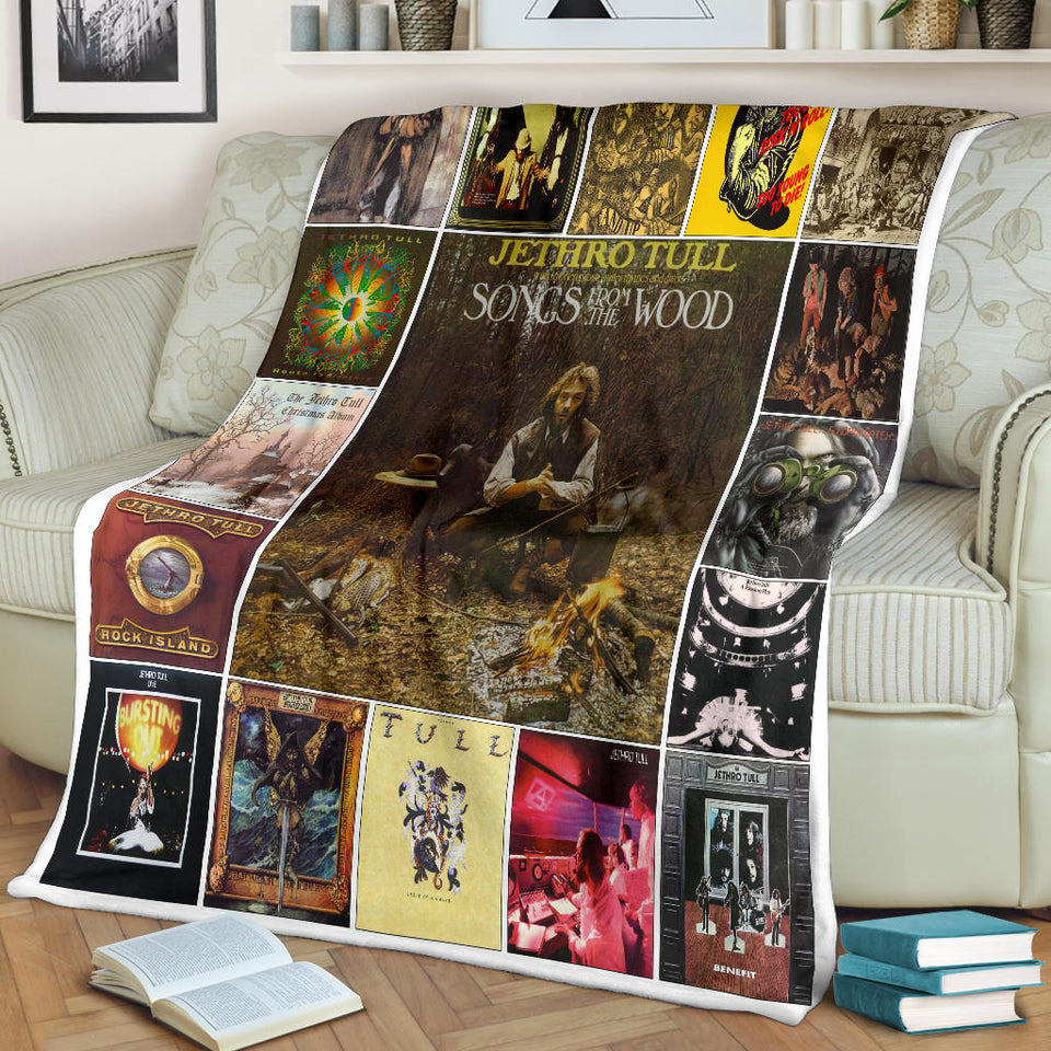 Jethro Tull Quilt Blanket