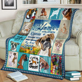 I Love My Boxer Blanket copy