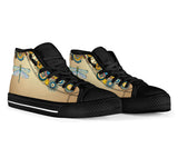 Handcrafted Shoes, Green Dragonfly