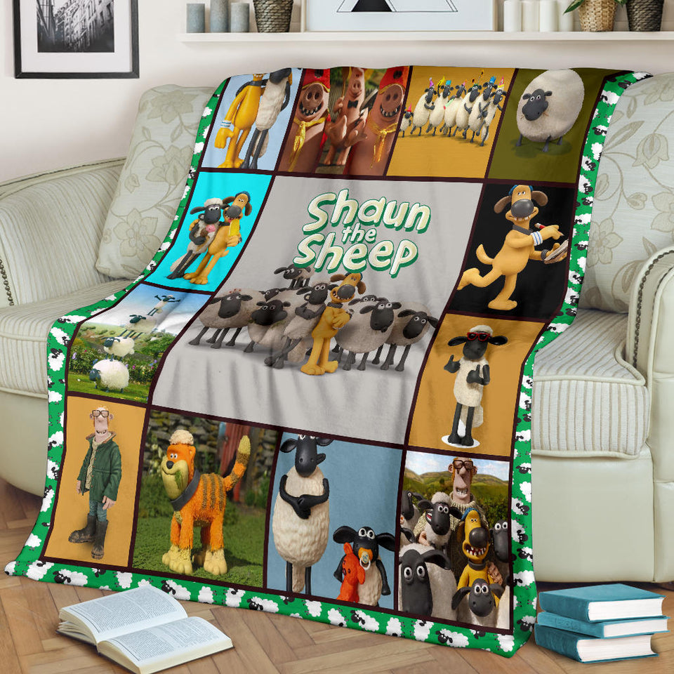 Shaun the Sheep Blanket