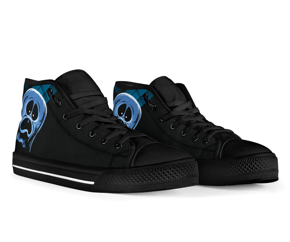 Skull Shoes for Men Fashion Sneaker High Top 2