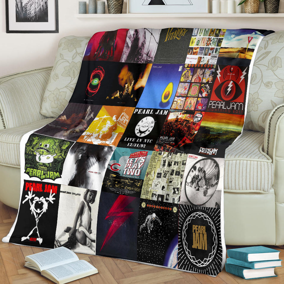 Pearl Jam For Fans 3D Quilt Blanket