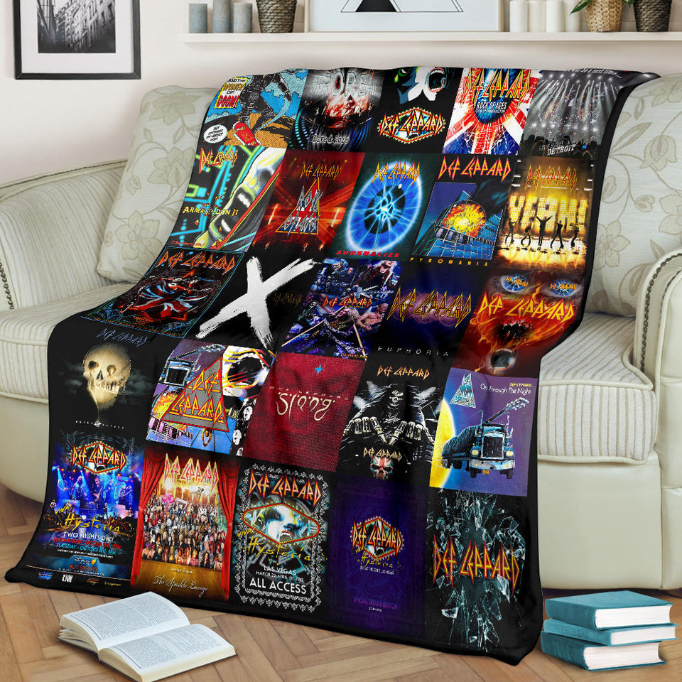 Def Leppard Blanket