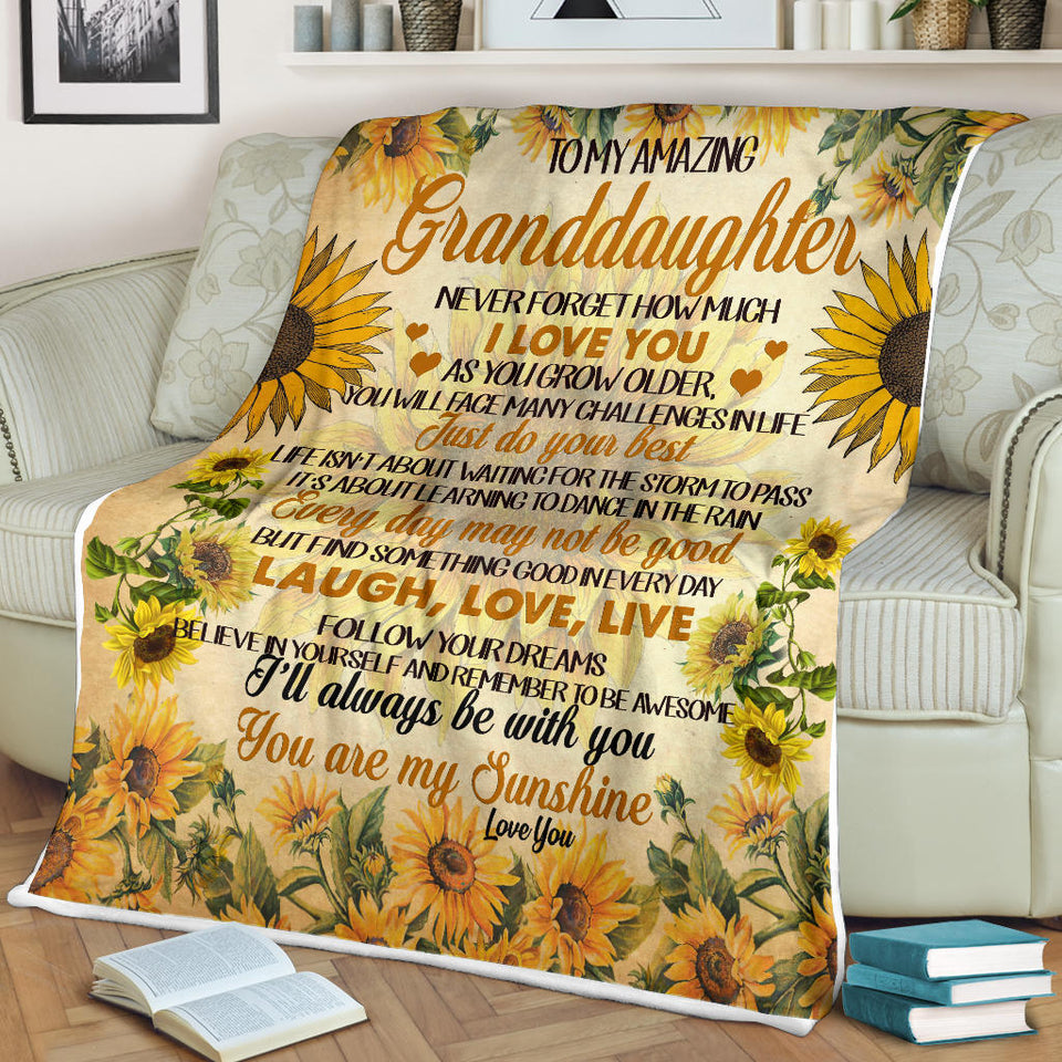 to My Amazing Granddaughter