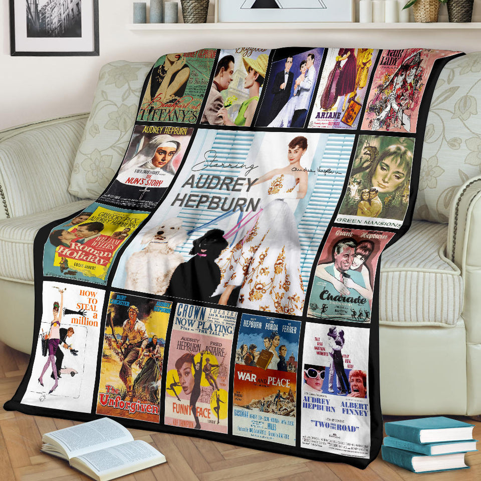 Audrey Hepburn Blanket copy