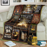 I Love Reading Blanket copy