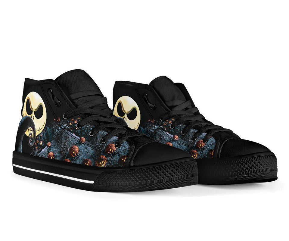 The Nightmare of Jack and Sally, Custom Made Black Shoes