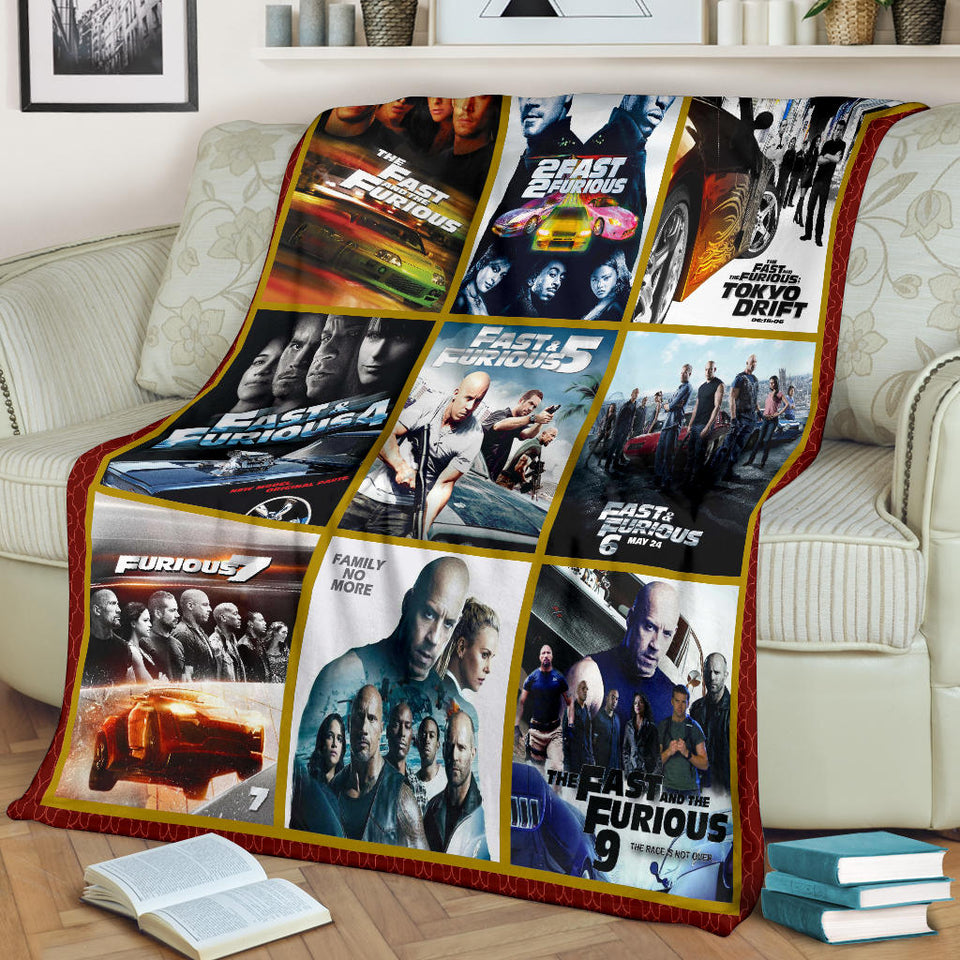 Fast And Furious Blanket