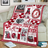 Alabama Crimson Tide Ver4 Blanket