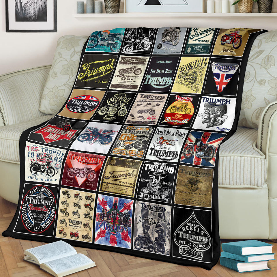 Triumph Motorcycles Blanket copy