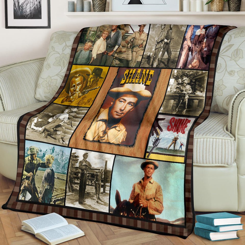Shane 1953 Movie Blanket
