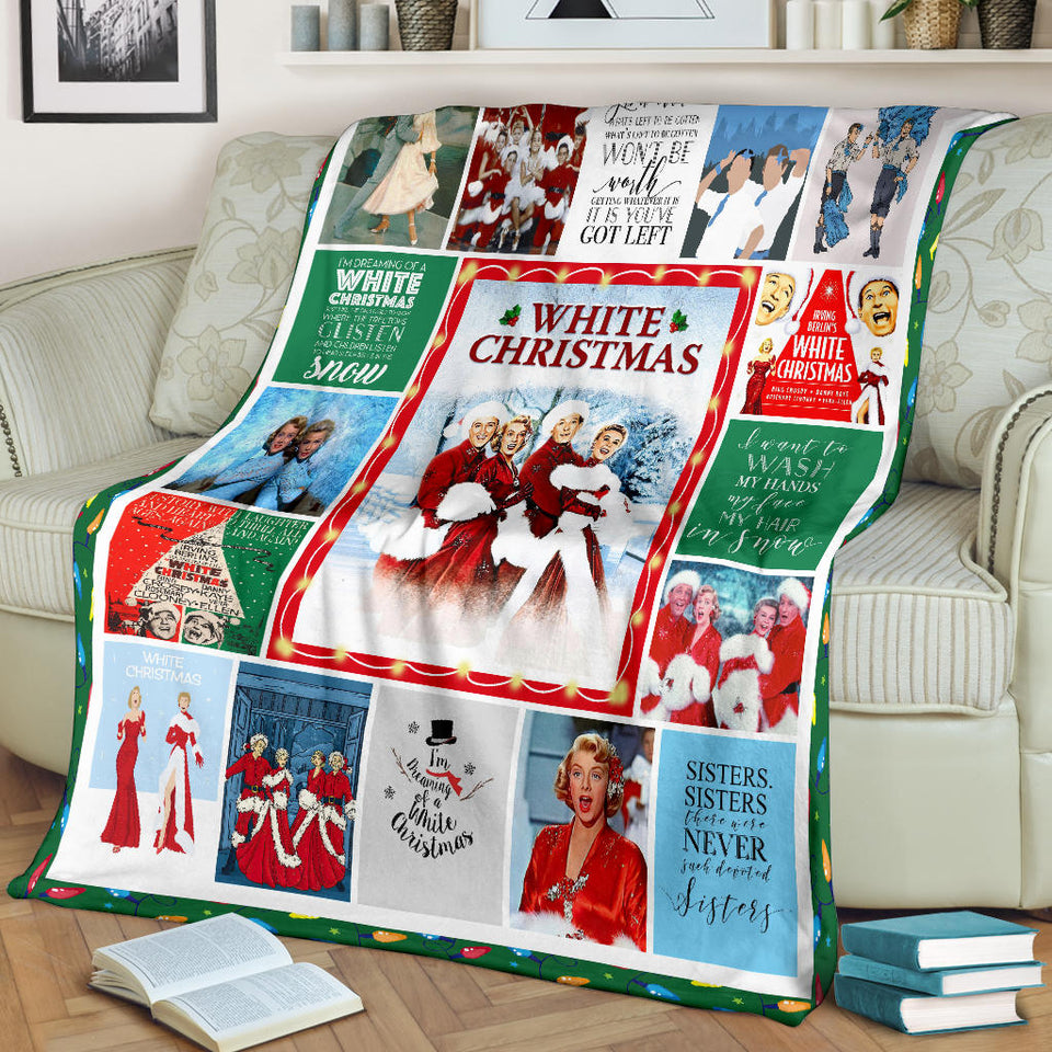 White Christmas Blanket