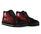 The Nightmare Before Christmas High Top Shoes, Jack Skellington High Top Black