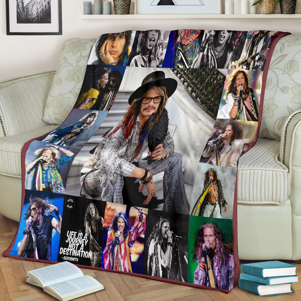 Steven Tyler For Fans Blanket