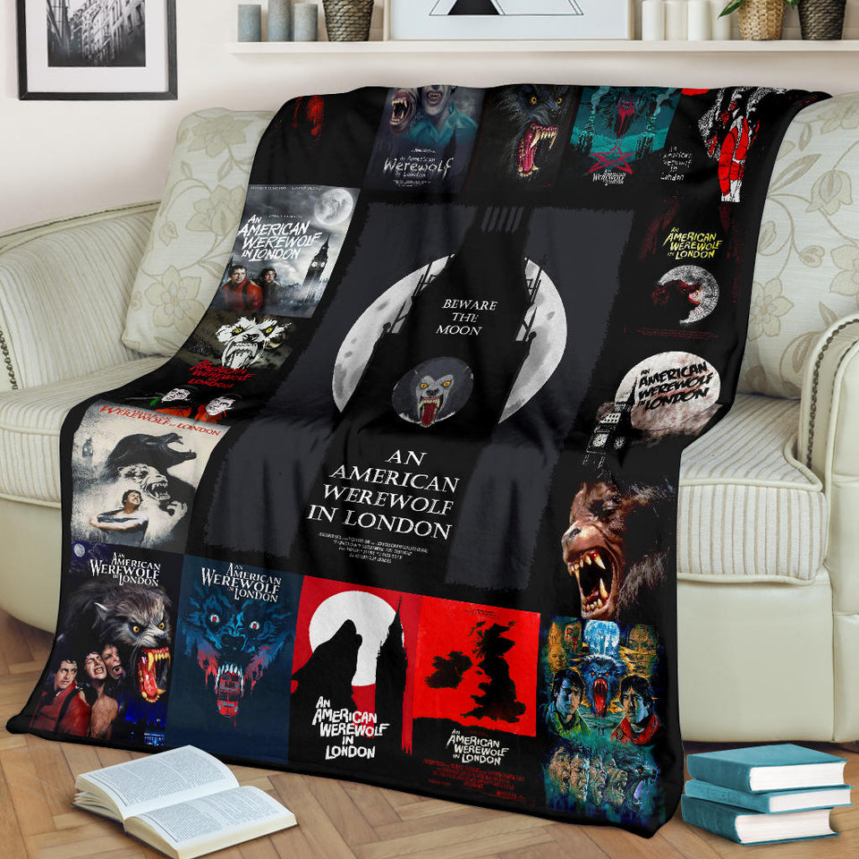 American Werewolf In London Blanket copy