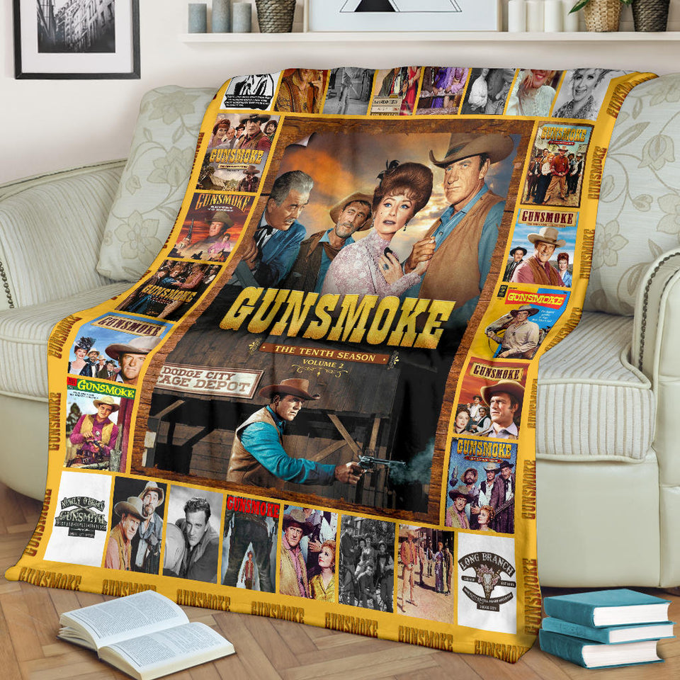 Gunsmoke Blanket Gunsmoke TV Series Blanket