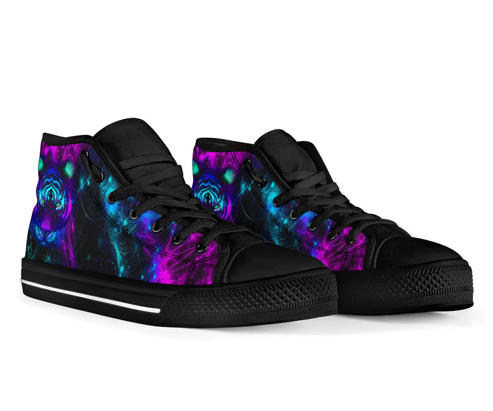 Tiger Neon Purple, Safari Techno, Women_s Boots high top