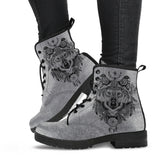 Gray Wolf, Leather Boots Women, Handcrafted Boots, Streetwear, Womens Winter Boots, Rain Boots, Vegan Leather, Hippie Boots, Classic Boot - up lai
