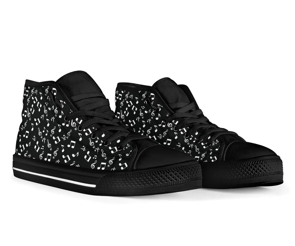 Music Notes, Treble Clef Musican, Women's Boots