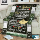 Fishing Blanket To My Husband